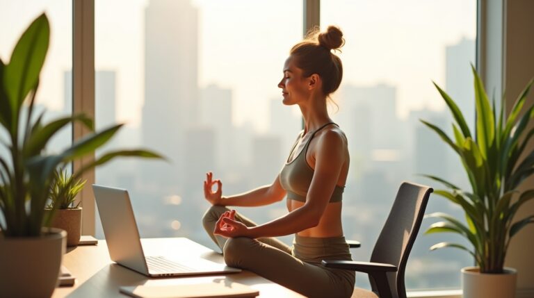 Yoga para foco profissional: Descubra como melhorar seu desempenho no trabalho