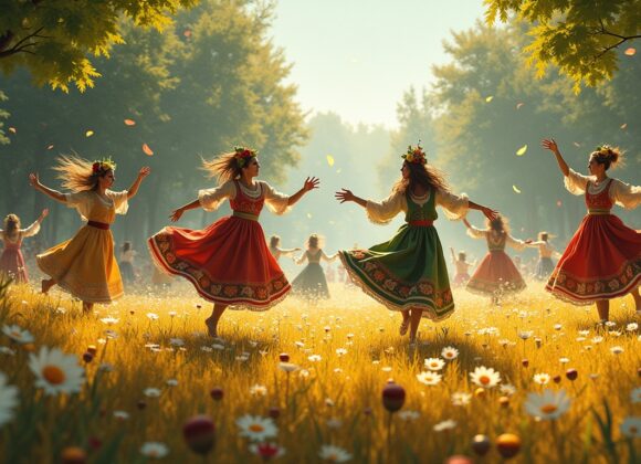 Danças Rituais Pagãs na Mitologia Eslava: Descubra a Celebração da Terra