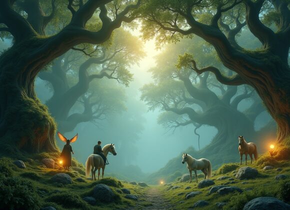 Os Ecos da Floresta Encantada na Mitologia Celta: Descubra Mistérios e Magias