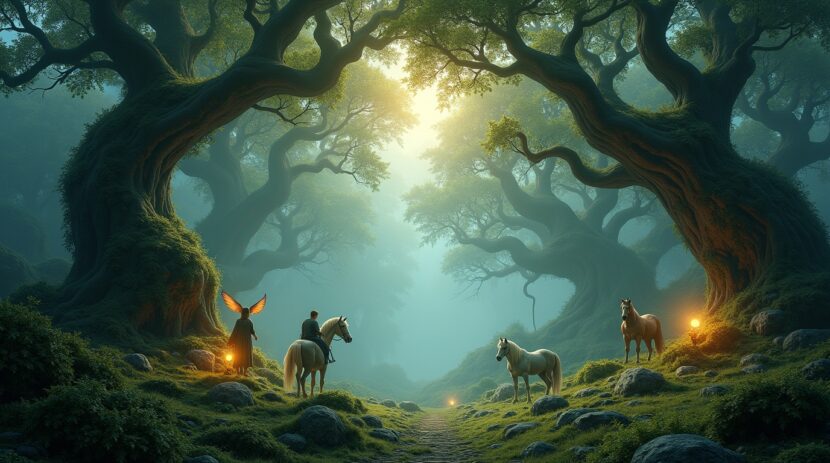 Os Ecos da Floresta Encantada na Mitologia Celta: Descubra Mistérios e Magias