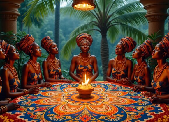 Ìfàṣọ̀: Descubra o Tecido Cerimonial na Mitologia Yoruba