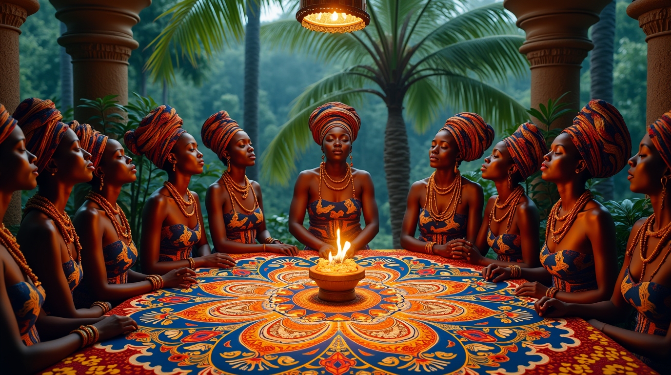 Ìfàṣọ̀: Descubra o Tecido Cerimonial na Mitologia Yoruba