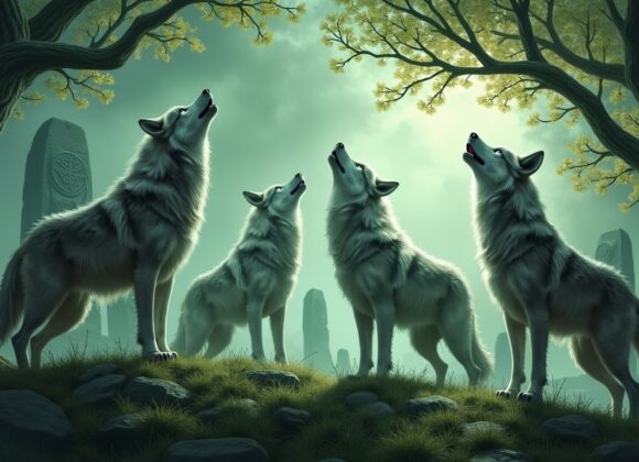 O Canto dos Lobos Sagrados na Mitologia Celta: Descubra Seu Simbolismo