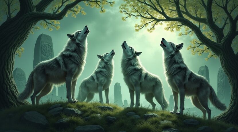 O Canto dos Lobos Sagrados na Mitologia Celta: Descubra Seu Simbolismo