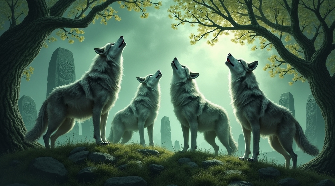 O Canto dos Lobos Sagrados na Mitologia Celta: Descubra Seu Simbolismo