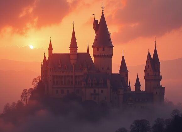 O significado de sonhar com um castelo ao entardecer: Descubra seus segredos