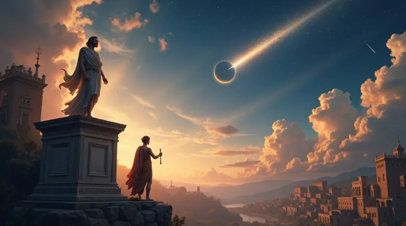 Origem das Lendas sobre Estrelas Cadentes na Mitologia Romana