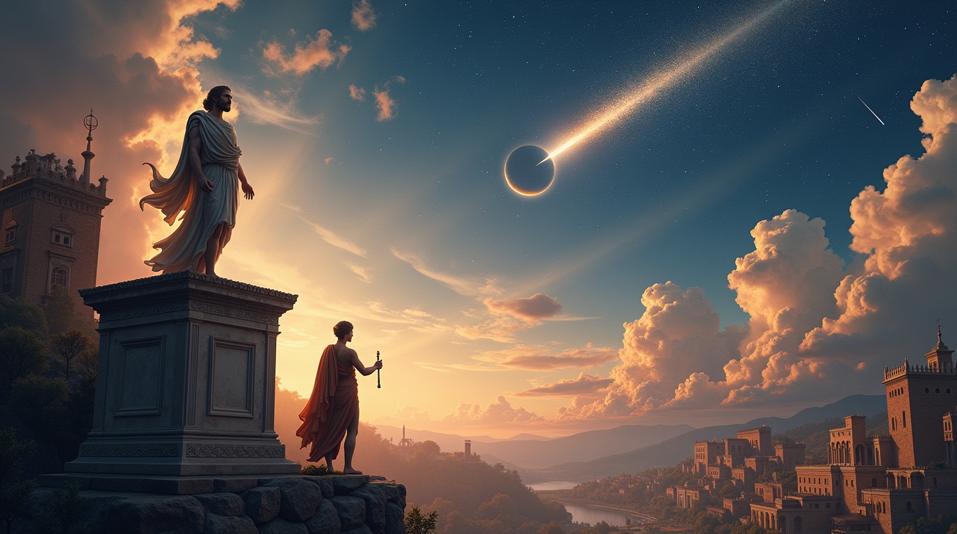 Origem das Lendas sobre Estrelas Cadentes na Mitologia Romana
