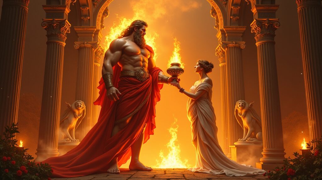 Origem Divina do Fogo na Mitologia Romana: Veja a Diferença entre Vulcano e Vesta