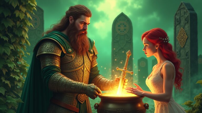 O Poder do Sangue Real na Mitologia Celta: Descubra Seu Legado