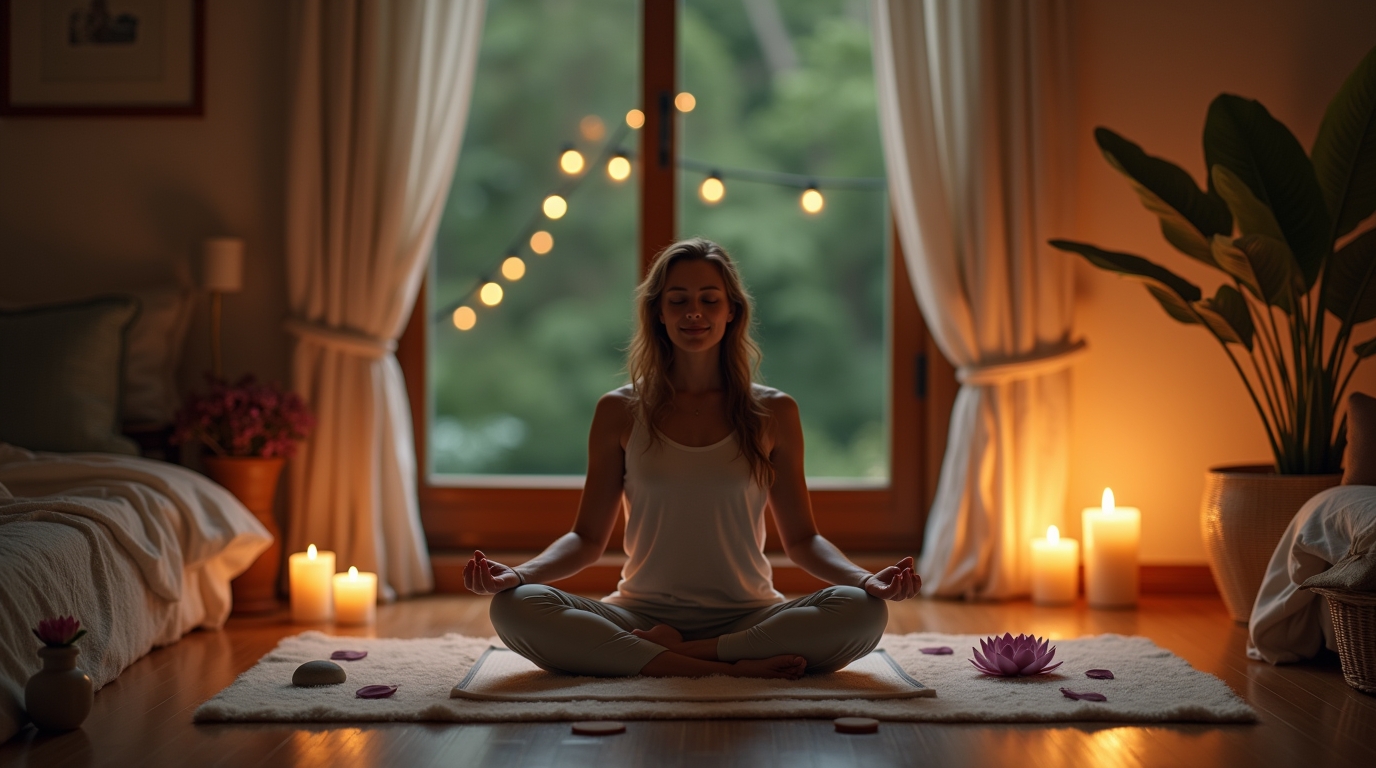 Ritual Noturno com Yoga: Descubra Como Relaxar Profundamente