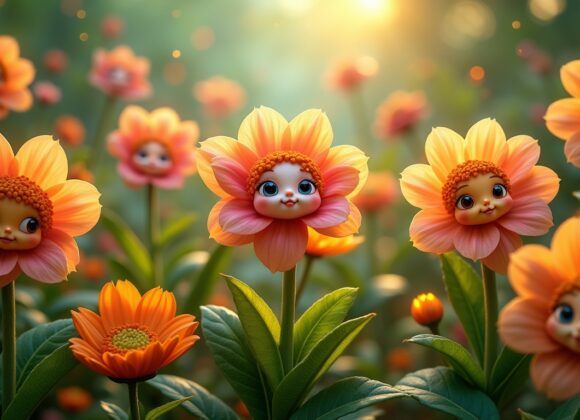 Significado de Sonhar com um Jardim Onde as Flores Falam: Descubra a Interpretação