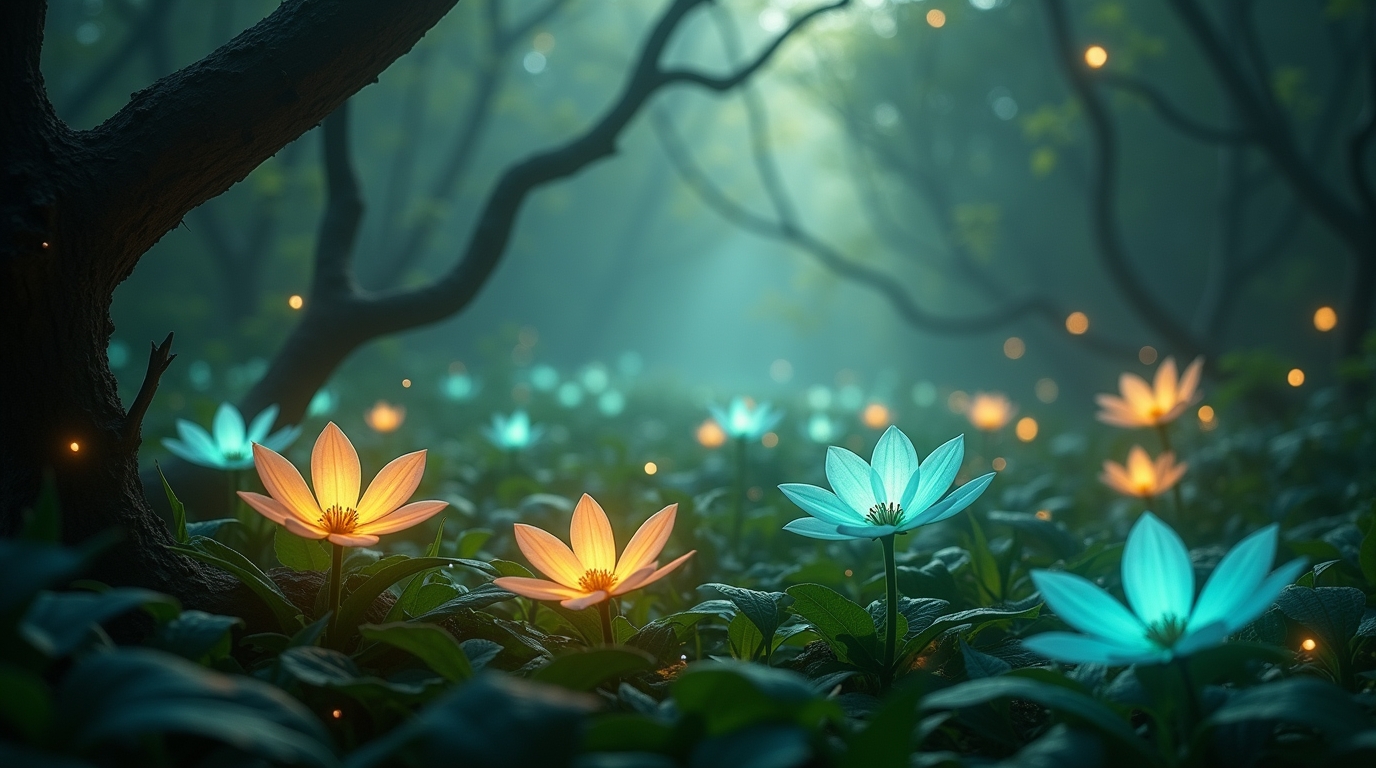 Significado de Sonhar com Jardim onde Flores Brilham: Descubra Seus Mistérios