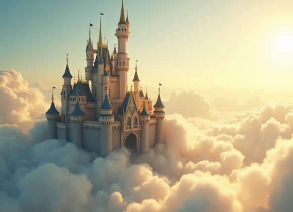 Sonhar com Castelo Flutuando Sobre as Nuvens: Descubra Seu Significado