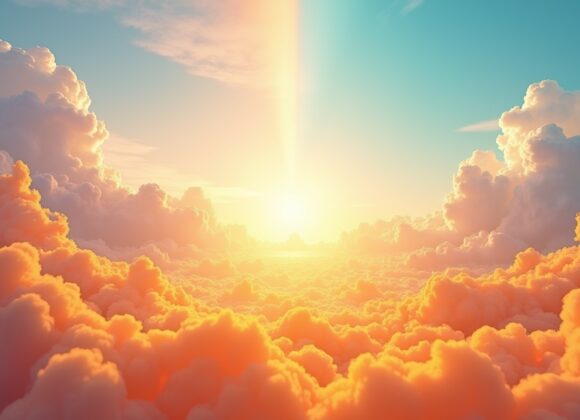 Sonhar com Céu Dividido em Duas Cores: Descubra seu Significado
