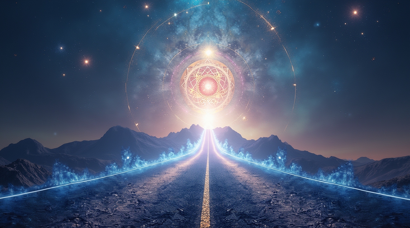 Sonhar com estrada que ecoa eternidade: Descubra seu significado espiritual
