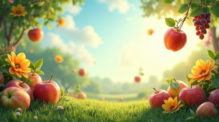 Sonhar com Jardim e Frutos Flutuando no Ar: Significados Reveladores