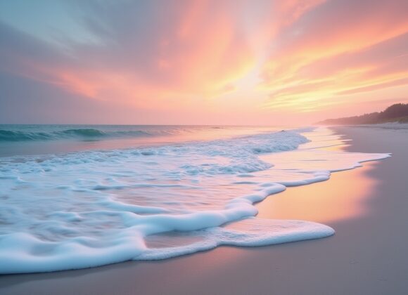 Sonhar com Mar e Ondas Congeladas ao Amanhecer: O Que Revela?