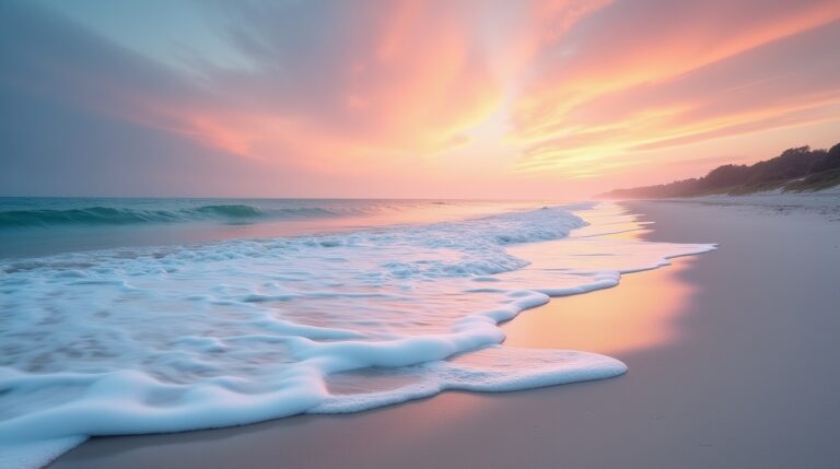 Sonhar com Mar e Ondas Congeladas ao Amanhecer: O Que Revela?