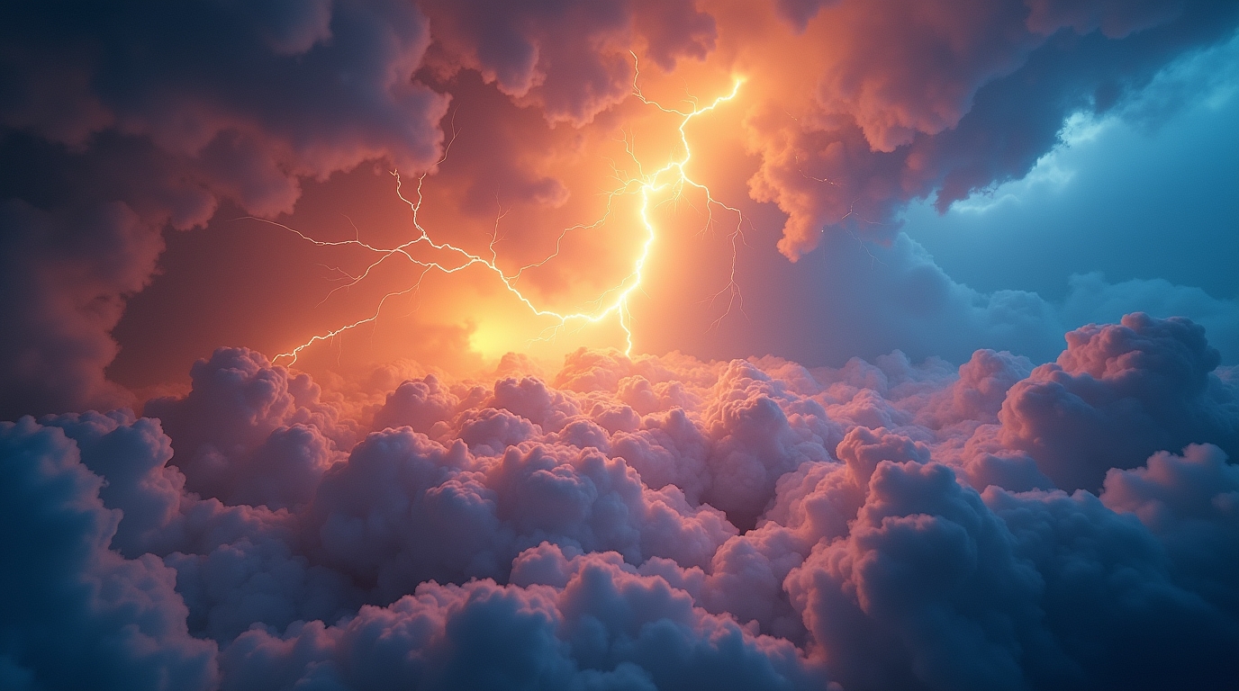 Sonhar com Tempestade de Cores Vibrantes: Descubra Seus Significados