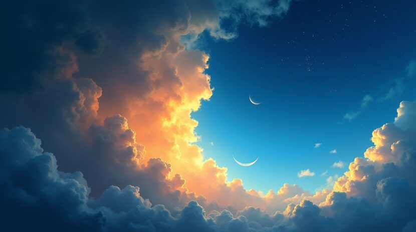 Sonhar com um Céu Dividido em Dois: Significados e Interpretações