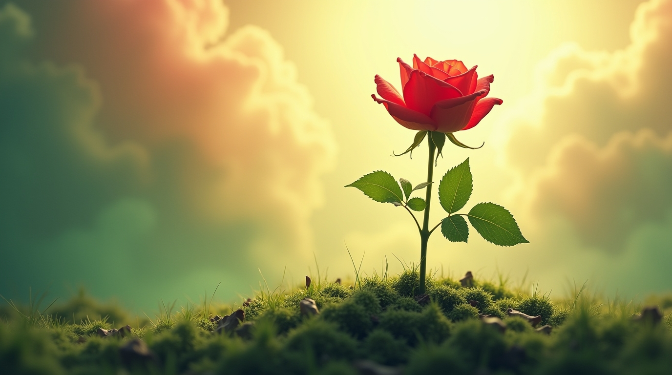 Sonhar com uma Rosa que Cresce Instantaneamente: Segredos de Esperança