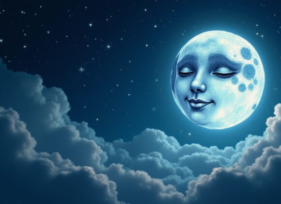 Sonho com Rosto Desenhado na Lua: Descubra Seu Significado