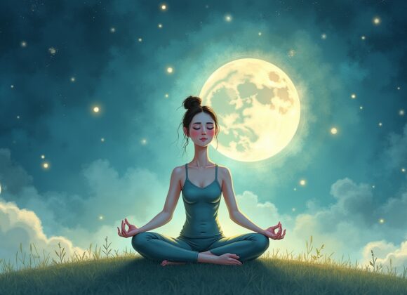 Yoga e a Energia da Lua: Descubra Como Conectar-se com o Cosmos