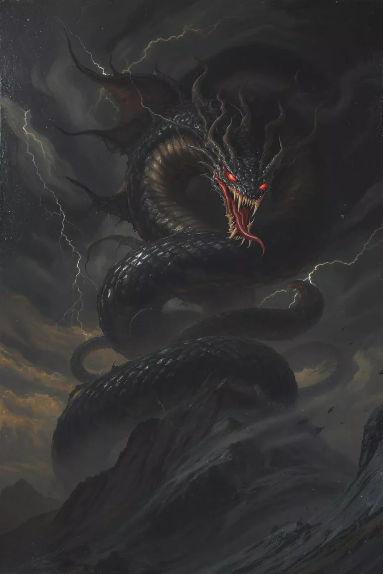 Tífon - O Monstro das Tempestades na Mitologia Grega