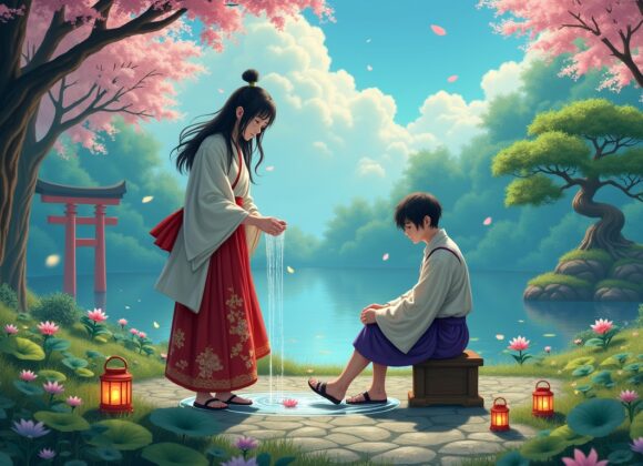 Ashiarai Yashiki na Mitologia Japonesa: Descubra a Lenda Que Lava Seus Pés