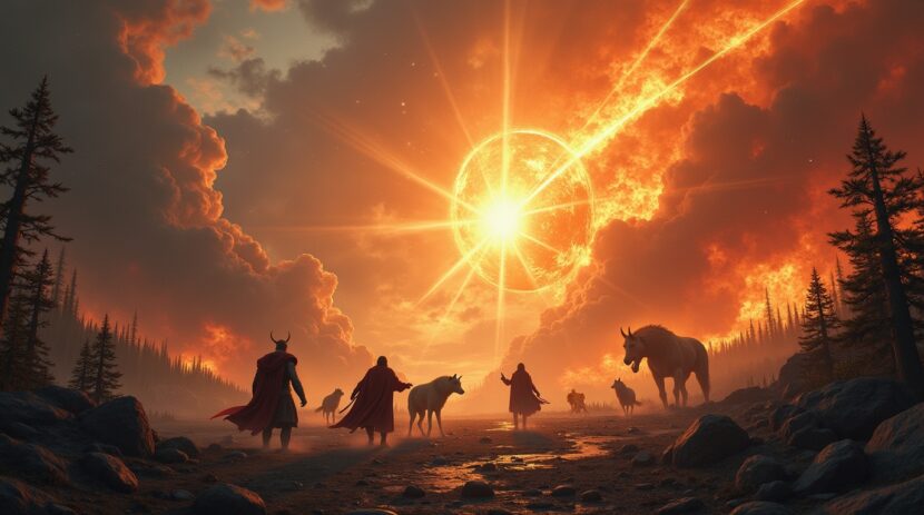 Colapso da Bifrost na Mitologia Nórdica: Descubra Seu Significado