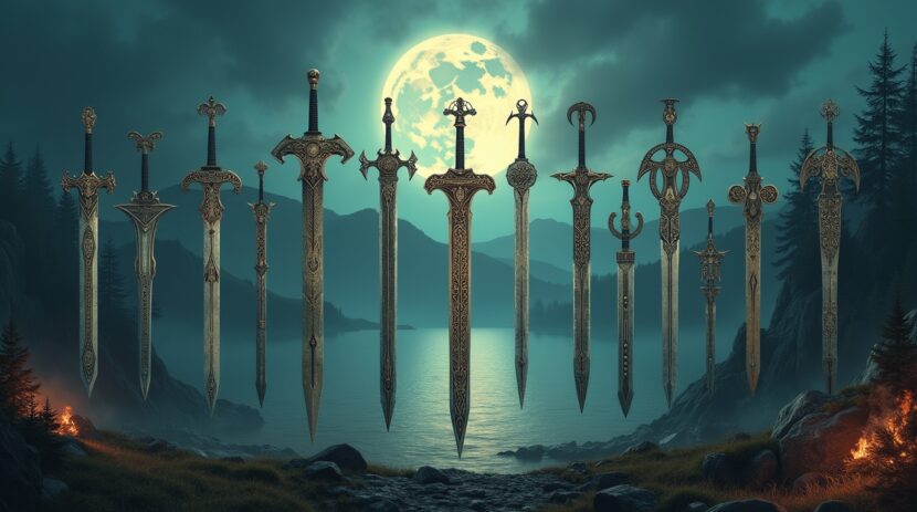 Enigma das Doze Espadas Antigas na Mitologia Celta: Descubra Seus Segredos