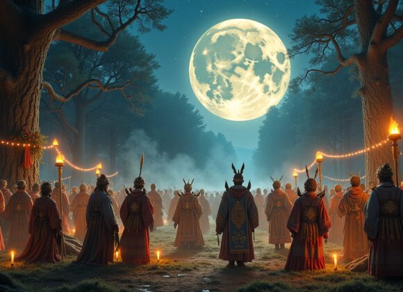Festivais Lunares na Mitologia Eslava: Descubra Seus Mistérios