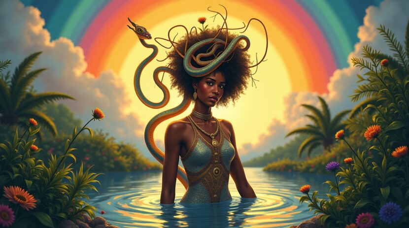 Mitologia Yoruba Oshunmare: Descubra o Poder do Arco-íris e da Serpente