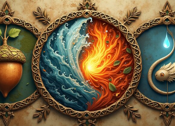 Os Quatro Elementos na Mitologia Celta: Descubra Seus Significados e Simbolismos