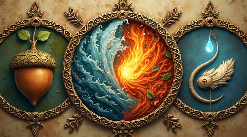 Os Quatro Elementos na Mitologia Celta: Descubra Seus Significados e Simbolismos