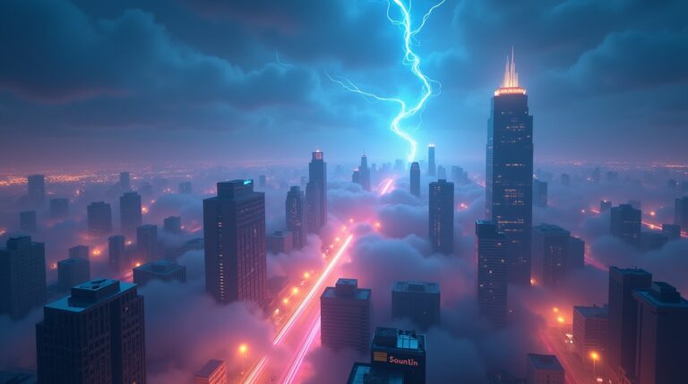 Sonhar com cidade onde sons se transformam em luzes: Descubra significados