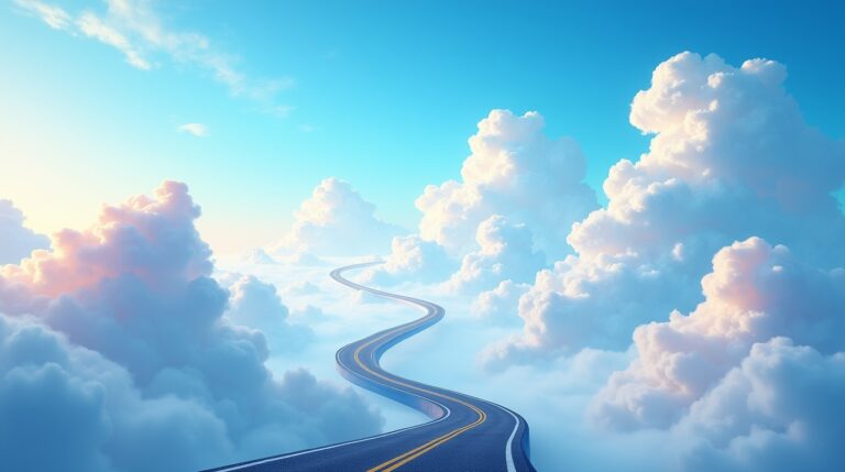 Sonhar com Estrada que Sobe até as Nuvens: Descubra seus Significados