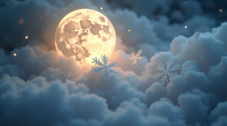 Sonhar com Lua e Flocos de Névoa: Descubra Significados e Mensagens Ocultas