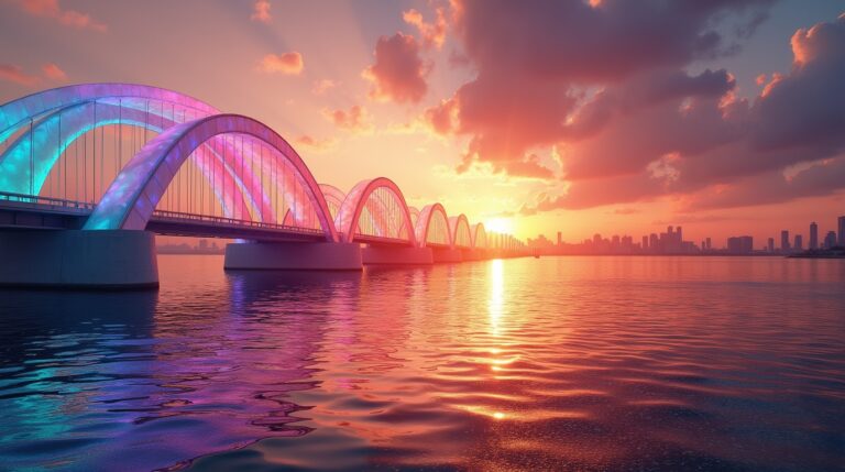 Sonhar com Ponte Mudando de Cor: Descubra Seu Significado