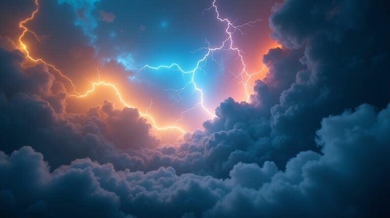 Sonhar com Trovão Colorido: Descubra Significados Surpreendentes