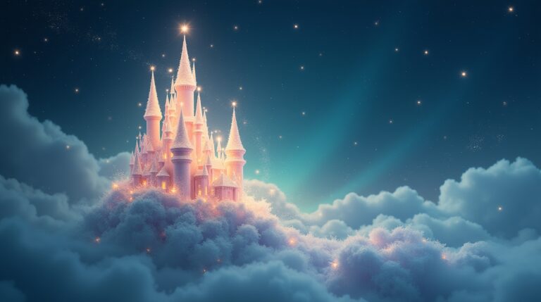 Sonhar com um Castelo Flutuando: Descubra Seu Significado!