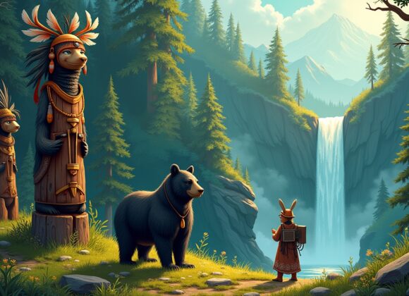 Totens do Urso Negro: Descubra o Significado na Mitologia Norte-Americana
