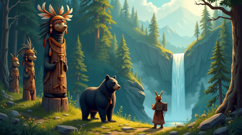 Totens do Urso Negro: Descubra o Significado na Mitologia Norte-Americana