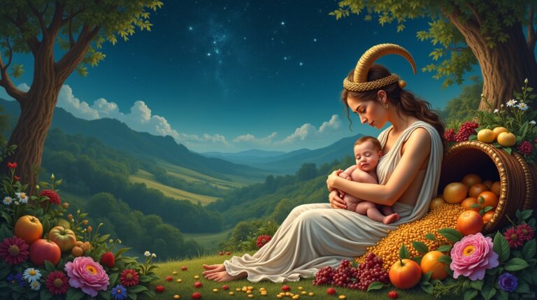 Amaltea e a Cabra Divina na Mitologia Grega: Descubra Seus Segredos