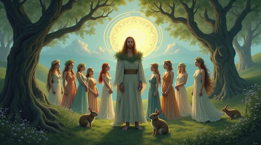 As Nove Filhas de Aengus na Mitologia Celta: Descubra Seus Segredos