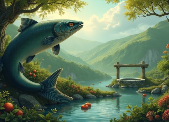 A Lenda do Salmão da Sabedoria na Mitologia Celta: Descubra seus Segredos