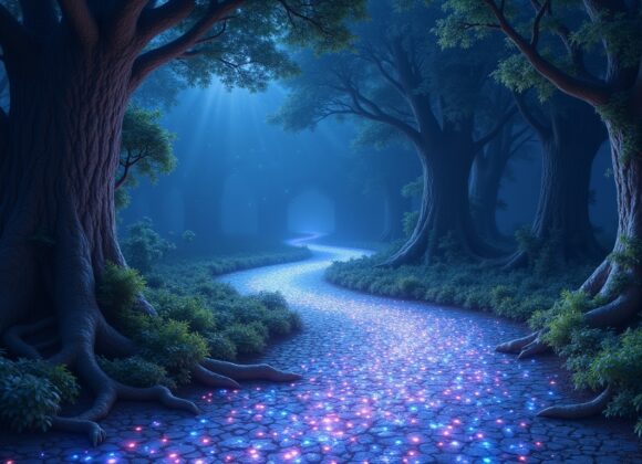 Sonhar com Estrada de Pedras que Brilham como Estrelas: Descubra o Que Isso Significa