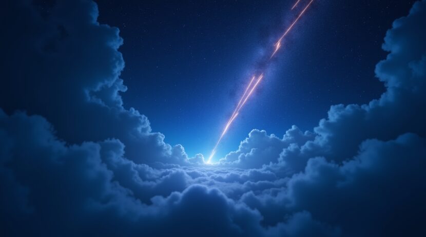 Sonhar com Estrela Cadente Subindo: Descubra o Que Isso Significa