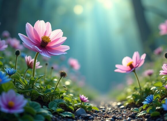 Sonhar com Jardim Onde Flores Crescem para o Lado: O Que Revela?
